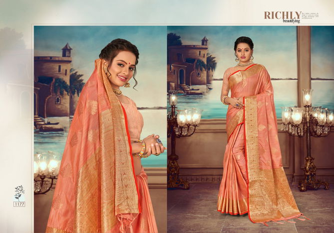 Riwazo Mohini New Exclusive Wear  Banarasi Silk Rich Weaving Saree Collection